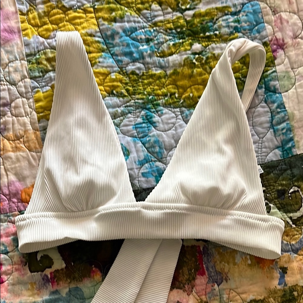 Wbitw ribbed bikini top